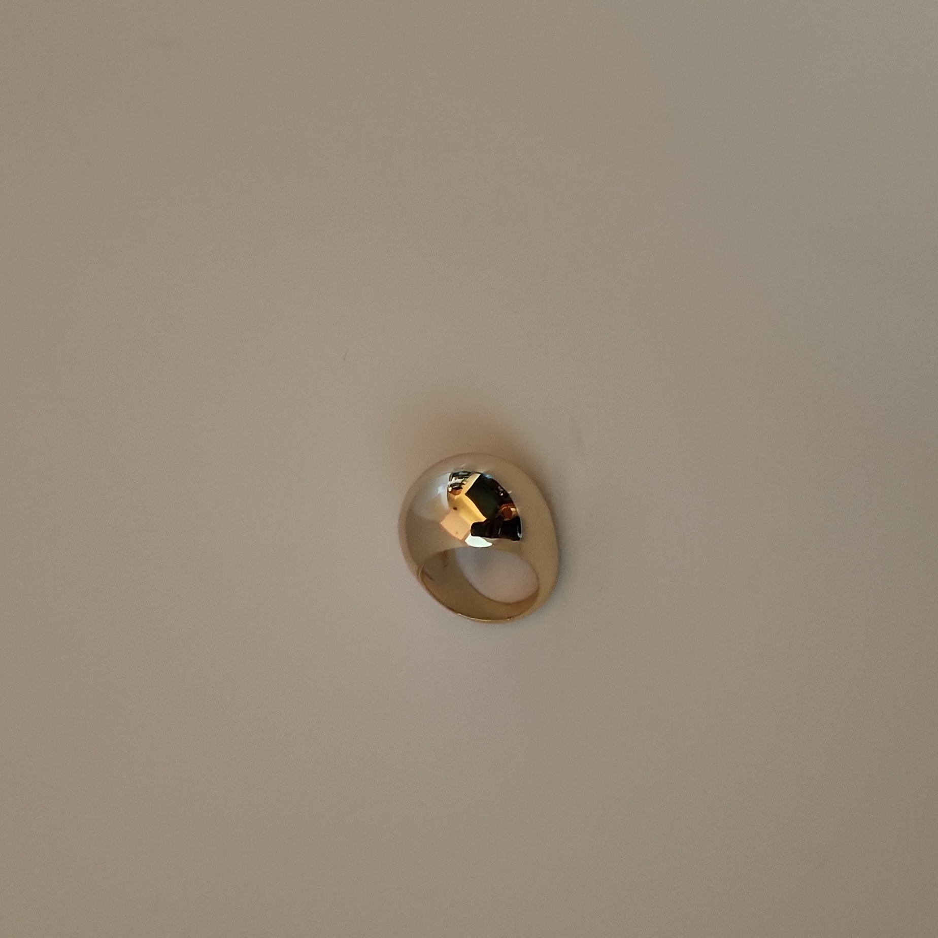 Pavoi Sydney Statement Ring Size 7 Yellow Gold 12$